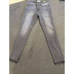 Frame Denim Jeans Size 29 Le Skinny de Jeanne Sweetheart Frayed Hem Longstreet